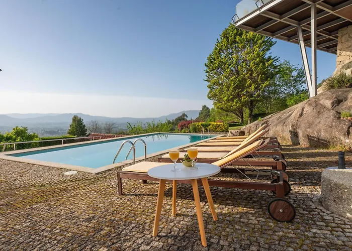 Host Wise - Luxurious House With Private Pool Amazing Views Vila Geraz do Lima