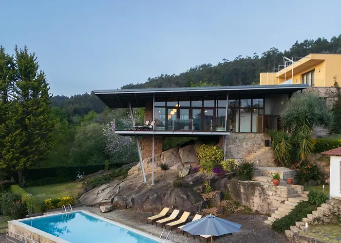 Host Wise - Luxurious House With Private Pool Amazing Views Vila Geraz do Lima